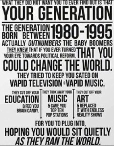 There are more millennials than boomers!